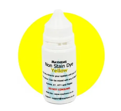 Mayhems Non-Staining Yellow Coolant Dye – 15Ml Bottle 1