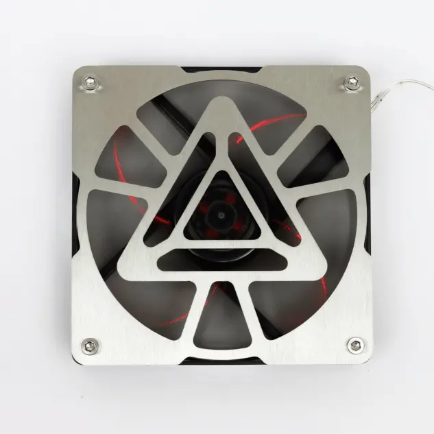 Mayhems Stainless Steel Arc Fan Grill – 120Mm 1