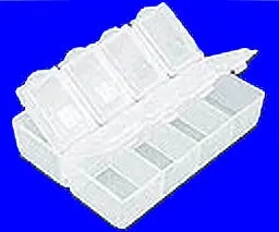 Mini 8-Compartment Organizational Storage Box (Minibox) 1