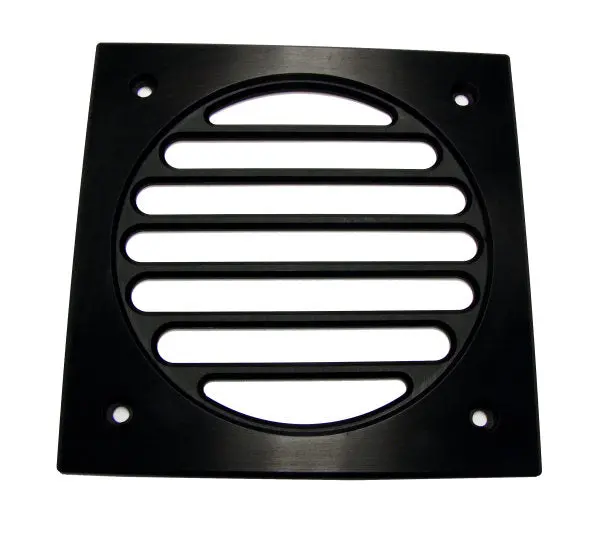 Mnpctech Pro-Line Single 120Mm Rotating Radgrill – Black, Slotted 1