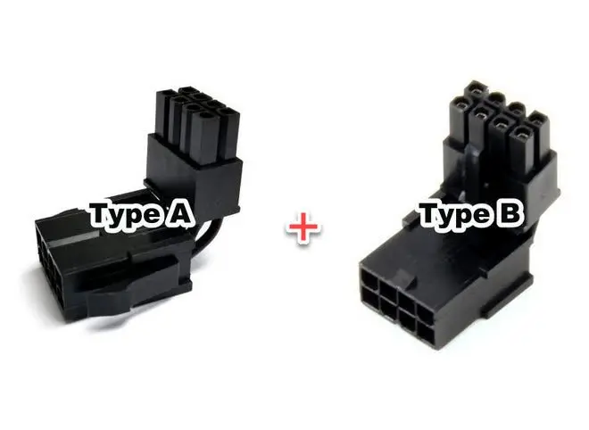 Mod-Diy Atx/Eps 8-Pin 90° Right-Angle Motherboard Power Adapter – Type A+B Combo 1