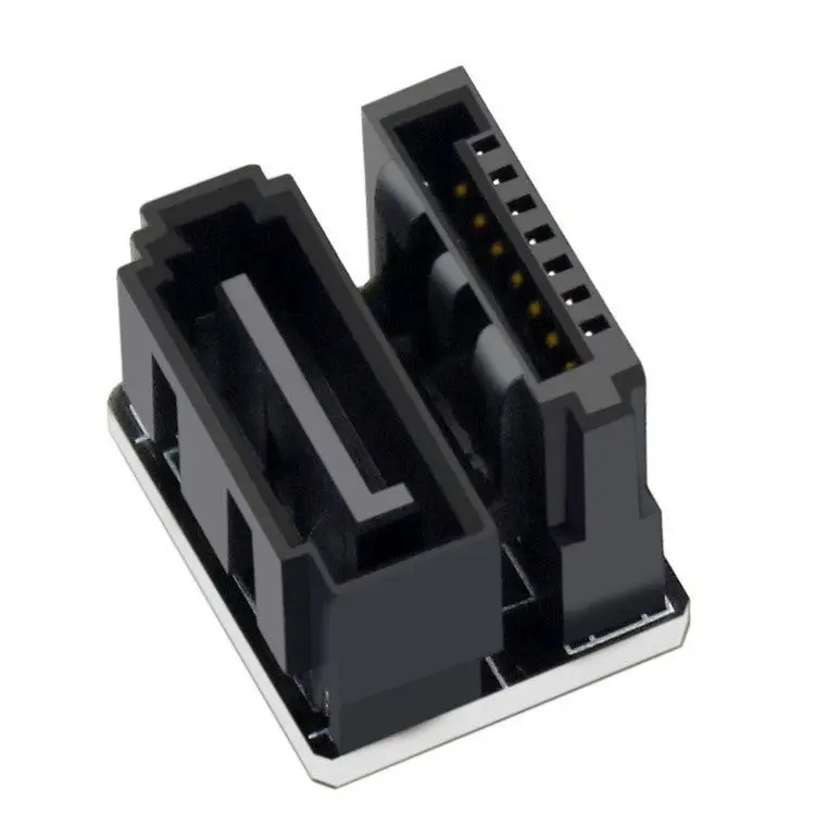 Moddiy 180° Right-Angle Sata 3.0 Data Adapter – Single 7-Pin Connector 1