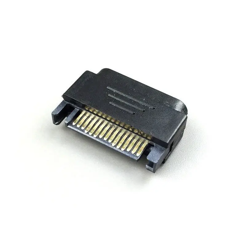 Moddiy Black Sata Power Connector – 15-Pin Male With Housing For Custom Cable Builds 1