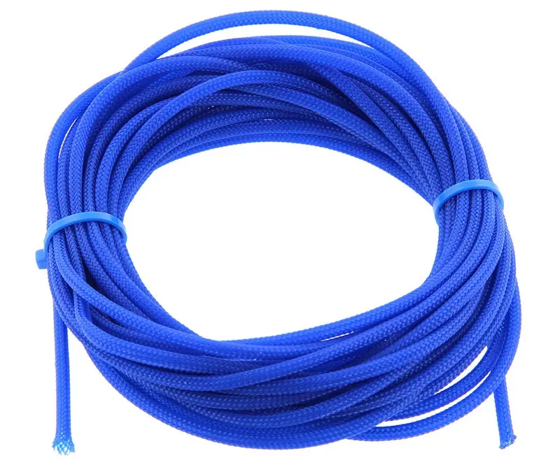 Modmytoys Allure Premium 4Mm High-Density Cable Sleeving – Uv-Reactive Blue 1
