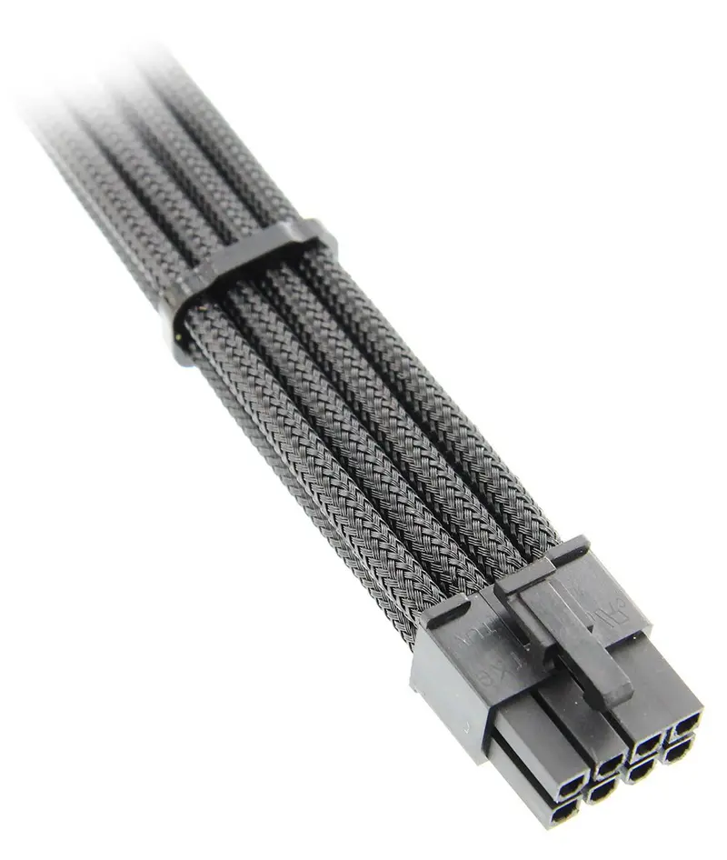 Modmytoys Regular Series 8-Pin Pcie Power Cable – Jet Black 1