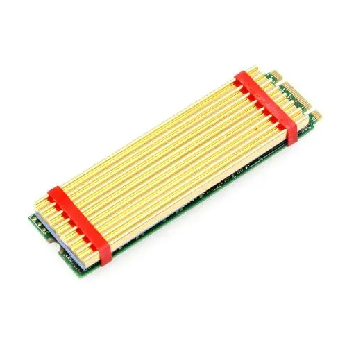N80 M.2 2280 Nvme Ssd Heatsink – Gold-Anodized Aluminum Cooler 1