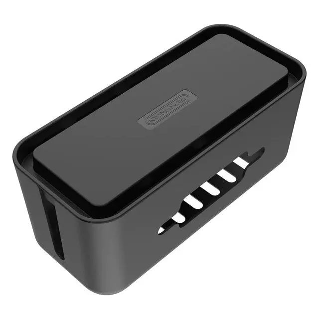 Ntonpower Cable Management Box With Integrated Holder For Neat Cord Storage 1