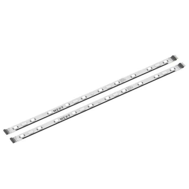 Nzxt Hue 2 Rgb Led Strip Kit – Includes Two 200Mm Addressable Light Strips 1