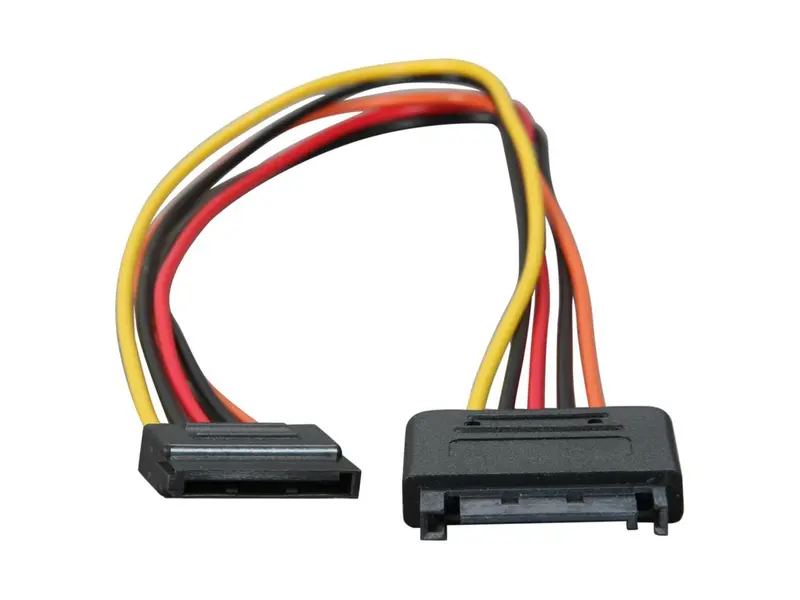 Okgear 12-Inch Sata 15-Pin Power Extension Cable 1