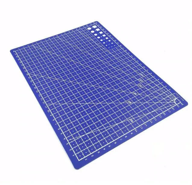 Olnylo A3 Self-Healing Double-Sided Pvc Cutting Mat (45×30Cm, Blue) 1
