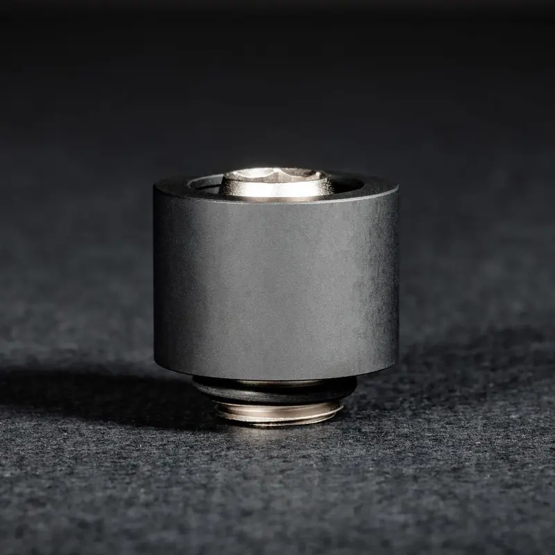 Optimus Flex Satin Black Compression Fitting For 10/16Mm Tubing – Single Unit 1
