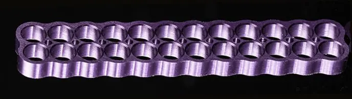 Overkillpc Knuckle Cable Comb – Violet, Rectangle Shape (24-Pack) 1