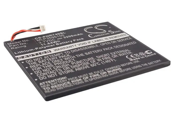 Pandigital Mlp3595100 E-Reader Battery – 3.7V 3200Mah Li-Polymer For Novel Tablet Color (11.84Wh) 1