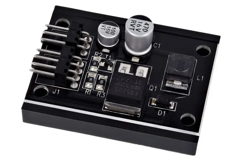 Phobya 4-Pin Pwm To 3-Pin Fan Speed Converter (Single Unit) 1