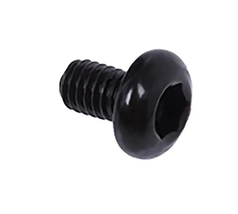 Phobya M3×6 Iso 7380 Hex Socket Fillister Head Screws – Matte Black (4-Pack) 1