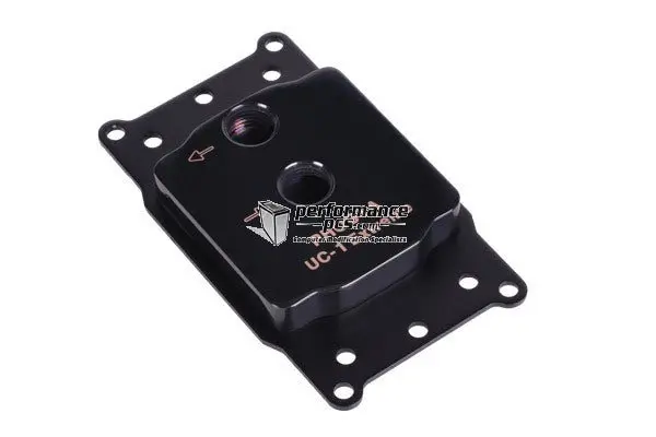 Phobya Uc-1 Extreme Cpu Water Block – Amd Socket 939/Am2/Am3, Silver-Nickel-Brass Finish 1