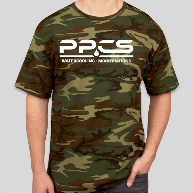 Ppcs Code 5 Woodland Green Camo T-Shirt 1