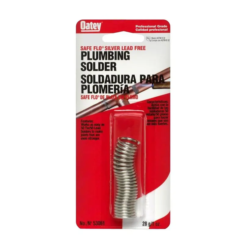 Ppcs Oatey Safe-Flo Lead-Free Silver Solder – 1 Oz 1