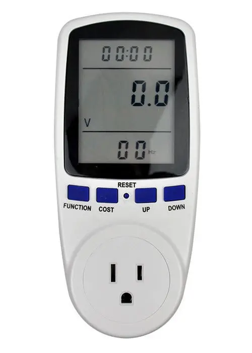 Ppcs Plug-In Power Consumption Meter – Energy Usage & Wattage Monitor 1