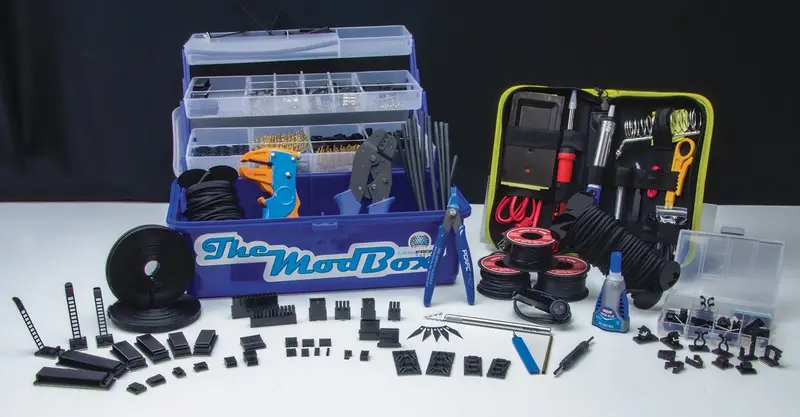 Ppcs Professional Cable Sleeving Modbox Bundle – Includes Mainframe Customs Tools & Sleeving 1