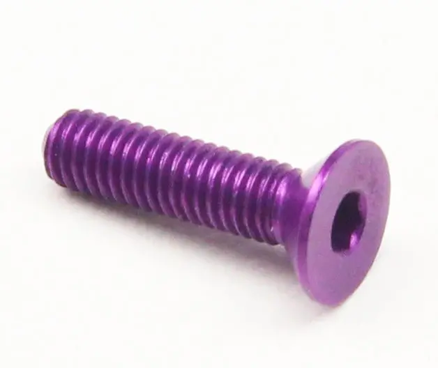 Ppcs Stacked Decks Mounting Screws – Deep Purple Finish 1
