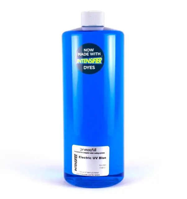 Primochill Base Uv Electric Blue 32Oz Deionized Cooling Fluid 1