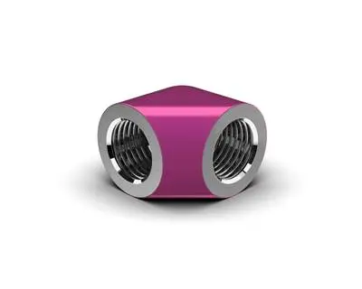 Primochill G 1/4" Female-To-Female 90° Sx Extended Elbow Fitting – Candy Pink Shade 1