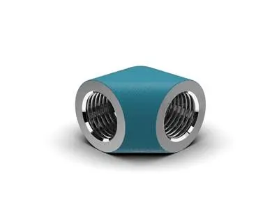 Primochill G 1/4" Female-To-Female 90° Sx Extended Elbow Fitting – Matte Primoblue 1