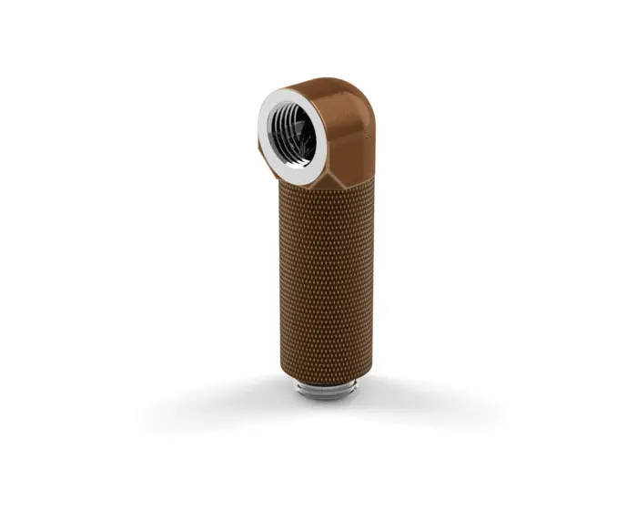 Primochill G1/4" Copper 90° Rotary Elbow – 40Mm Extension 1