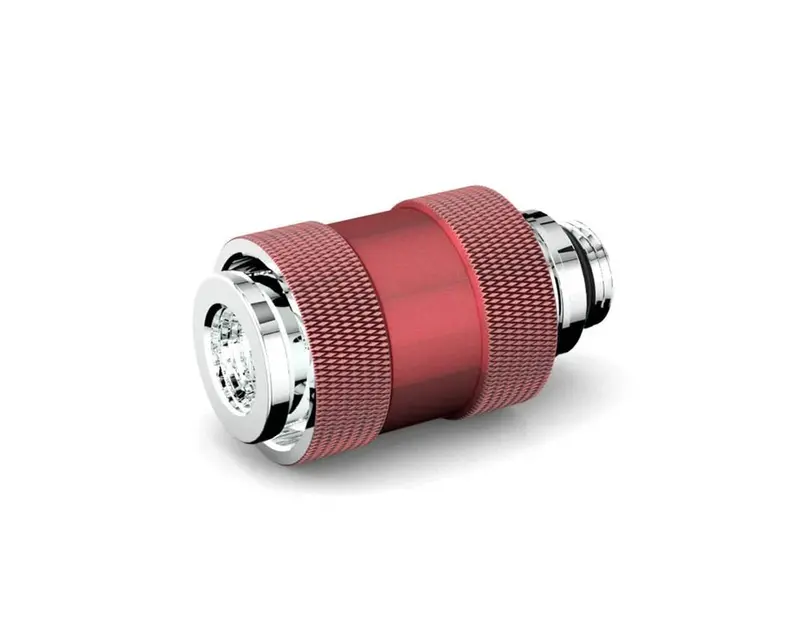 Primochill Sx Pull-Style Drain Valve – G1/4" Male To Female, Candy Red 1