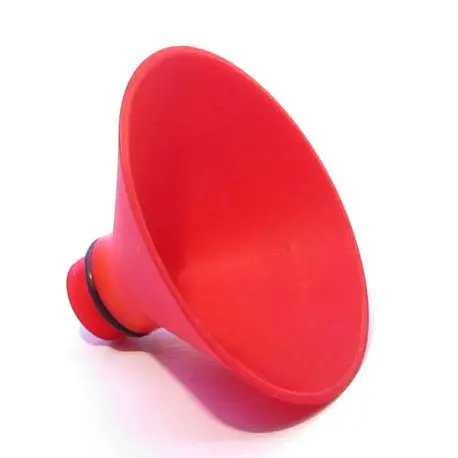 Primochill Threaded G1/4" Fill & Drain Funnel – Red Anodized Aluminum 1