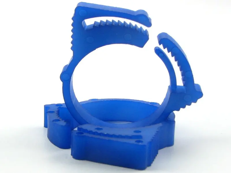 Primochill Uv-Blue Nylon Hose Clamps – 3/4" Od Tubing – 10-Pack 1
