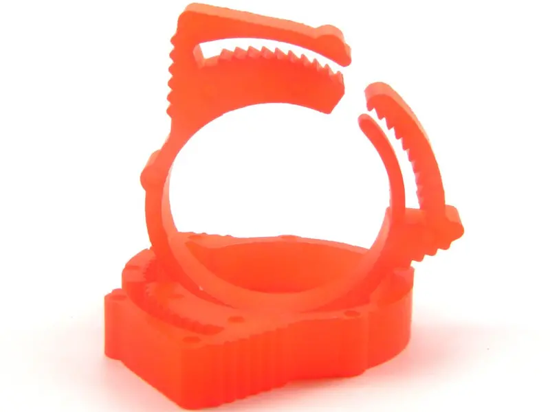 Primochill Uv-Brite Orange Nylon Hose Clamps – 3/4" Od Tubing – 10-Pack 1