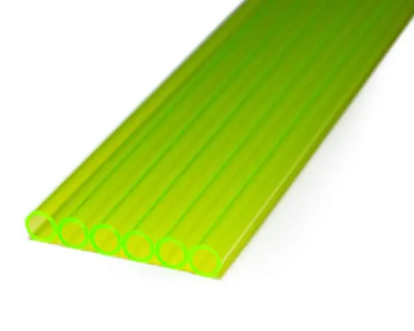 Primochill Uv-Green Rigid Petg Tubing – 1/2 Inch Od, 30-Inch Length (Pack Of 6) 1