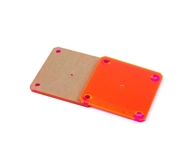 Primochill Vortex Dual-Piece Face Plate – Uv Reactive Red/Pink 1