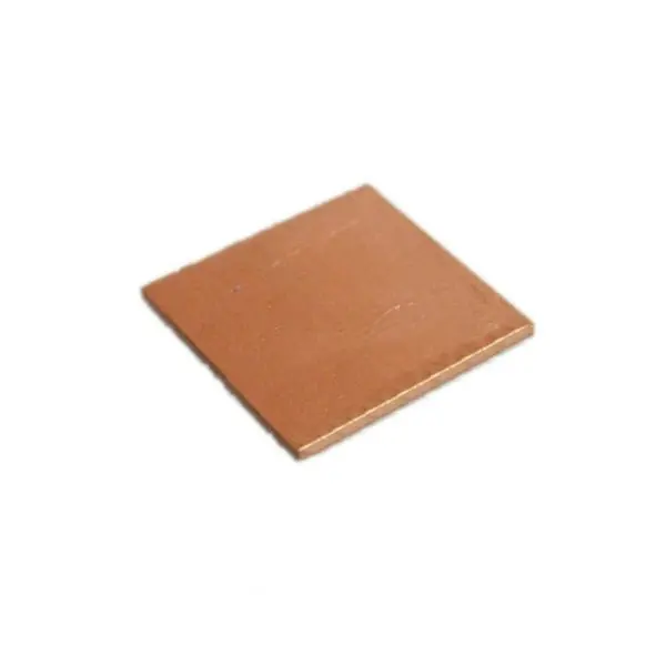 Pure Copper Thermal Pad – 15 × 15 × 0.8 Mm 1