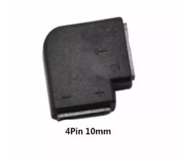 Rgb Led Strip Right-Angle 4-Pin 10Mm Quick-Splitter Connector – Single-Color & Addressable Compatible 1