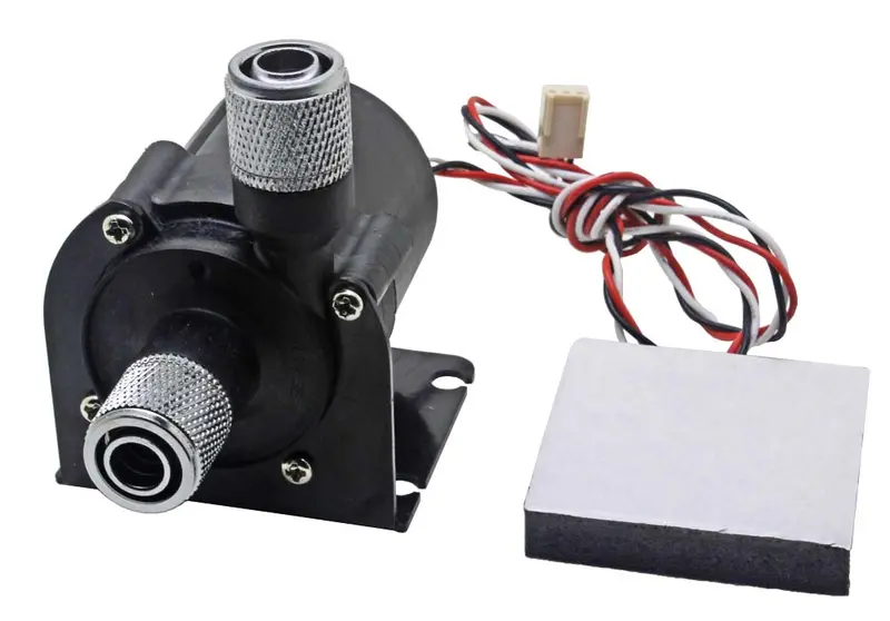 Silent 12V Dc Water Cooling Pump – Dual G1/4" Barbed Inlet/Outlet 1