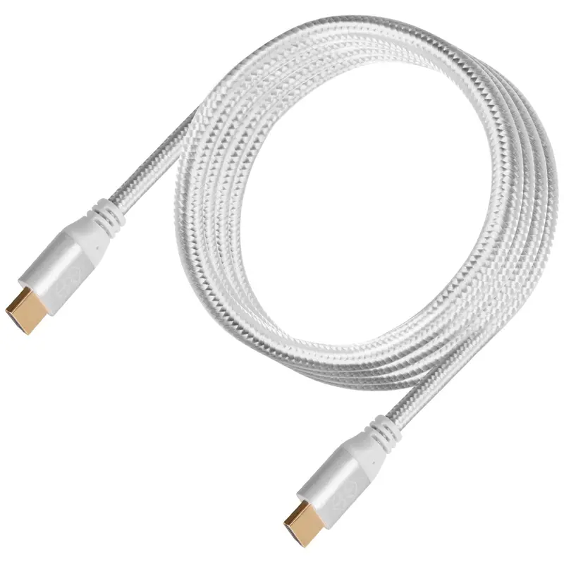 Silverstone Certified 4K Ultra-High-Speed Hdmi 2.0B Cable – 1.8M, Silver Finish 1