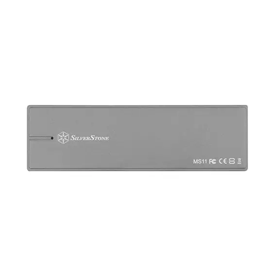 Silverstone Ms11 Usb 3.1 Type-C Nvme M.2 Ssd Enclosure – Portable Storage Solution 1