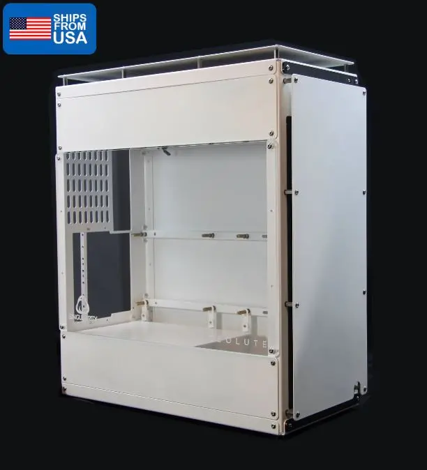 Singularity Computers Absolute Case – Pearl White (Ppcs Powder-Coated Edition) 1