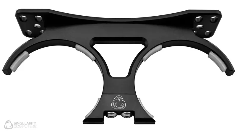 Singularity Computers Ethereal Dual 2.0 Radiator Mount – Matte Black 1