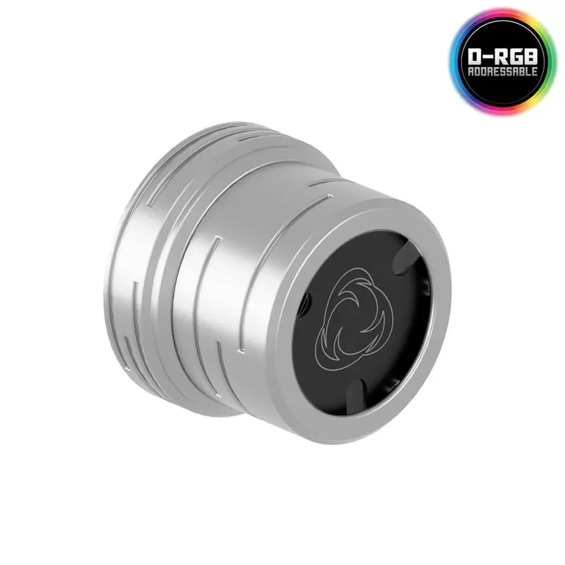 Singularity Computers Protium 3.0 Argb D5 Pump Cover – Silver 1
