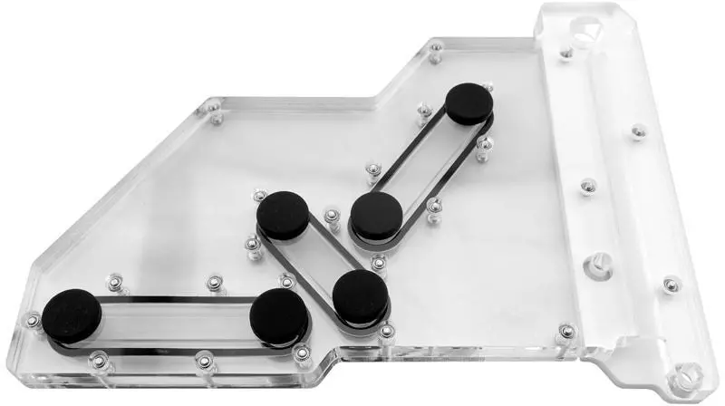 Singularity Computers Spectre Elite Side Manifold Kit – White Configuration 1