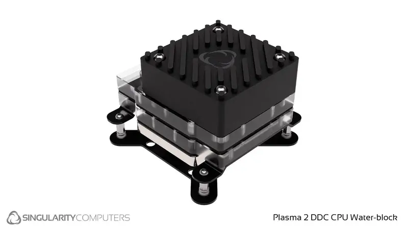 Singularity Plasma 2 Ddc Cpu Water Block – Clear Acrylic Edition 1