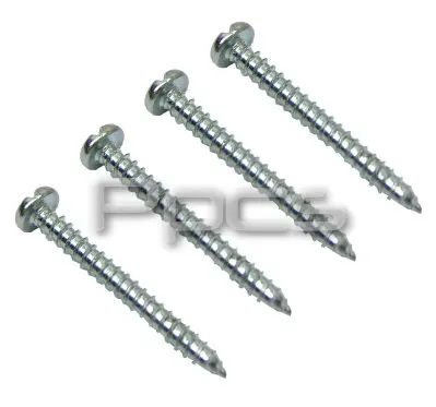 Stainless Steel #6 × 1.25" Fan Mounting Screws — Pack Of 4 1