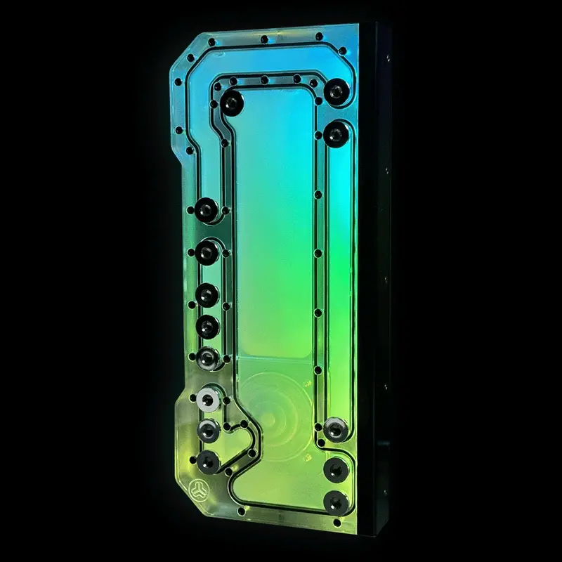 Stealkey Customs Crossflow Ii Distro Plate – Pc-O11 Evo Rgb-Compatible D-Rgb Version 1