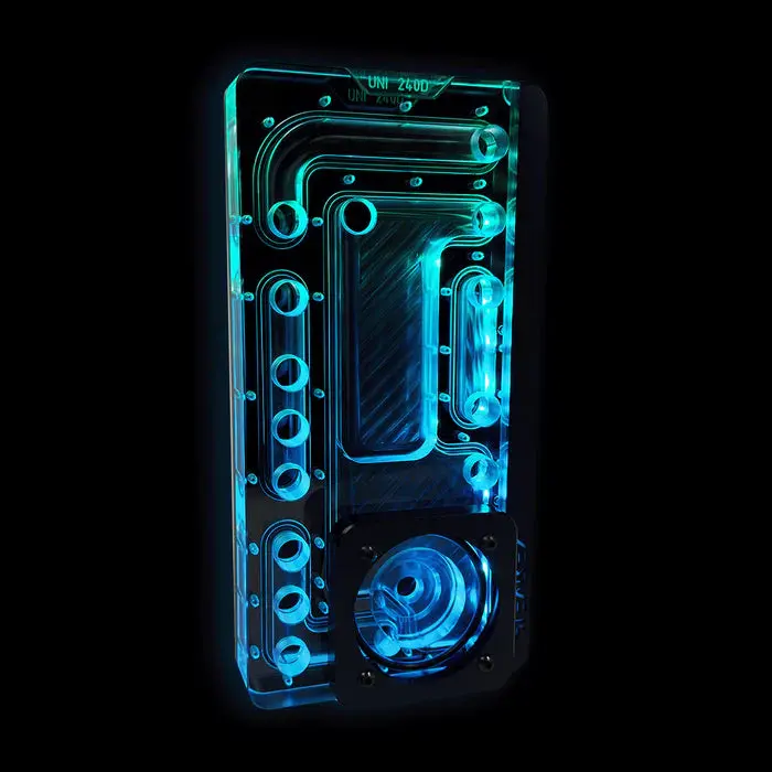 Stealkey Customs Uni 240D Distro Plate – Black Edition With D-Rgb Support 1