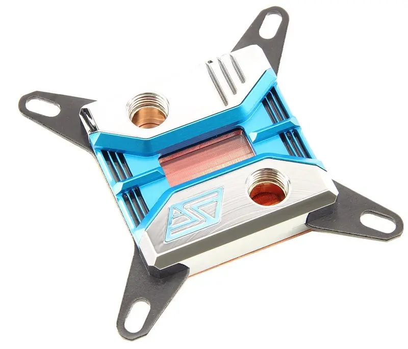 Swiftech Apogee Skf Heirloom Series Cpu Water Block – White Chrome Finish 1