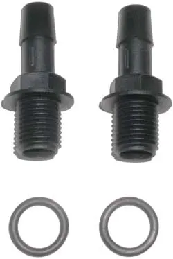 Swiftech Legacy 1/4" Npsm Nylon Barb Fittings – Black Finish 1